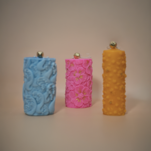Cosmos pillar candles