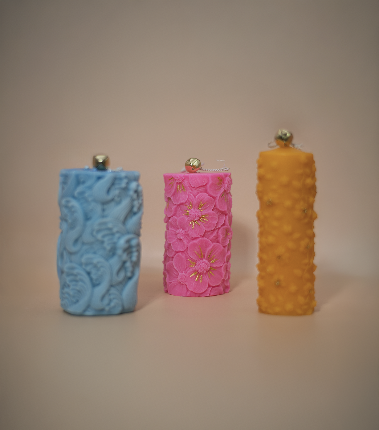 Cosmos pillar candles