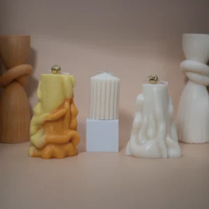 Vintage Pillar candle