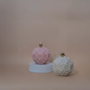 Round flower Candle