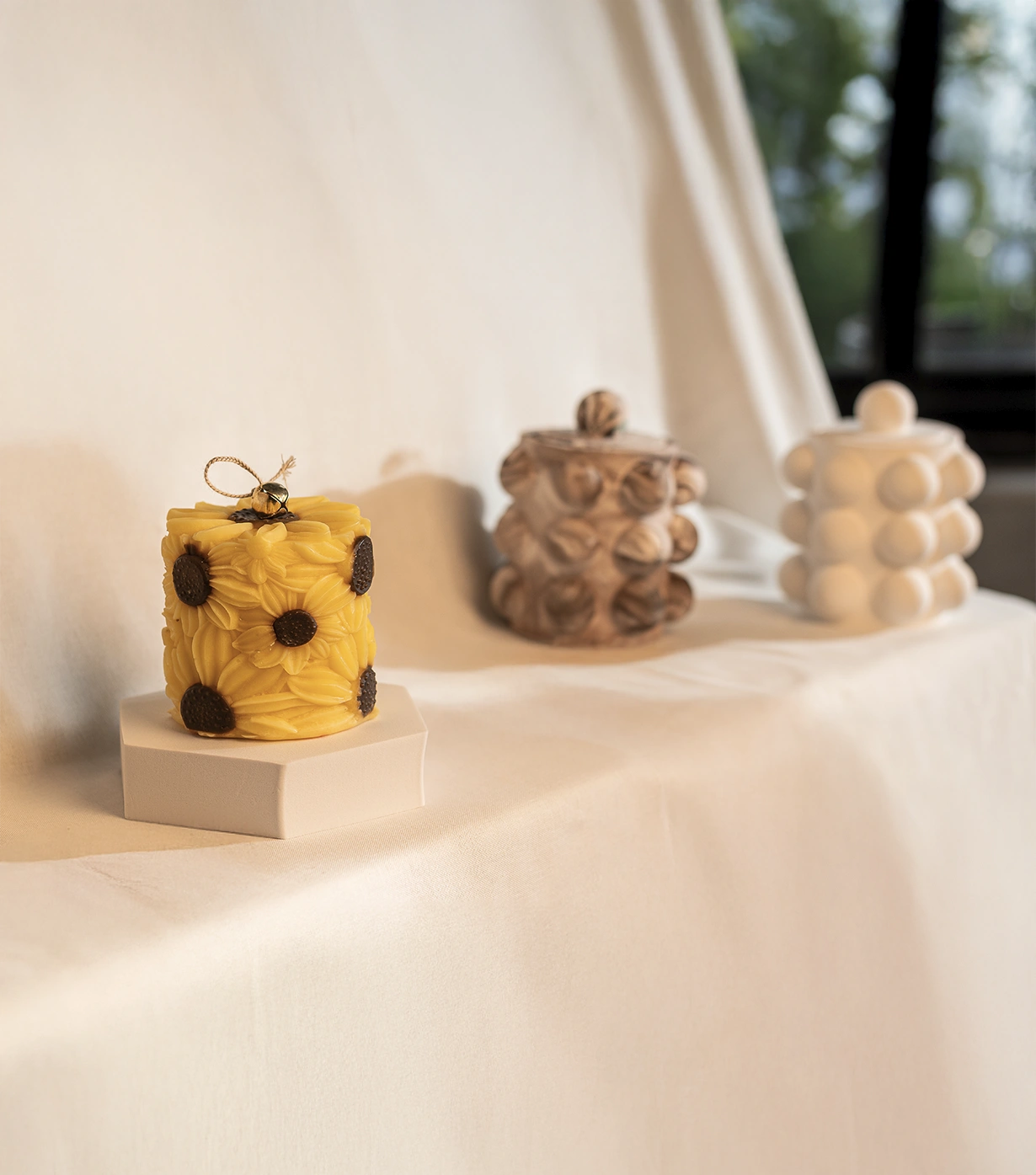 Sunflower candle - Image 3