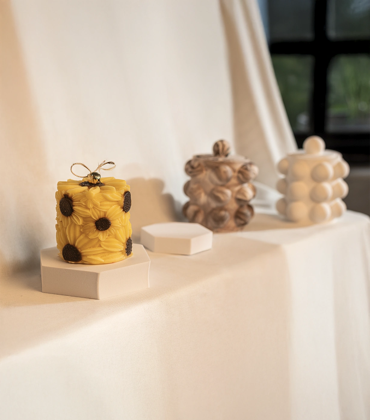 Sunflower candle - Image 2