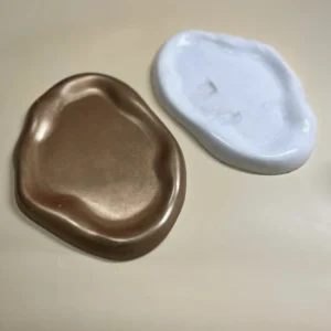 wavy circle tray