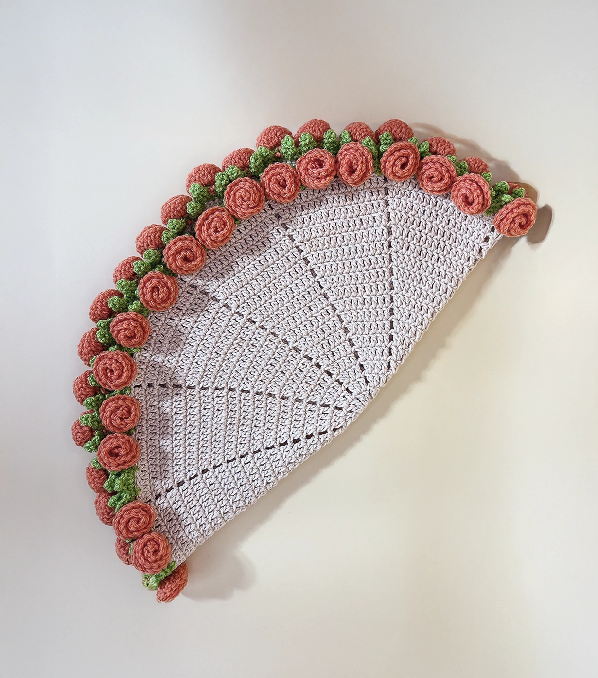 Round table Rose mat - Image 2