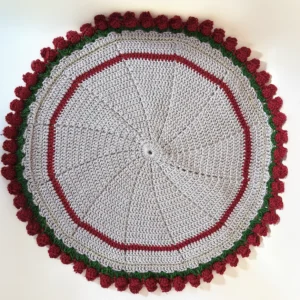 Round tulip table mat