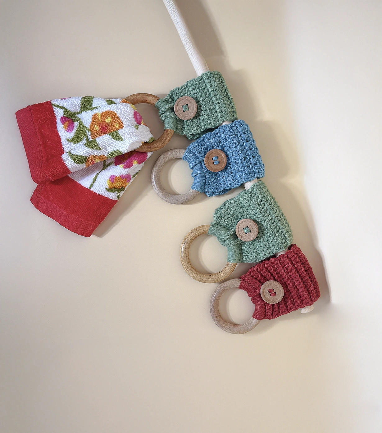 Crochet towel handle - Image 2